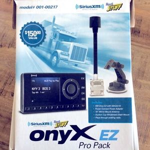 Brand new Sirius XM satellite radio OnyX Ez